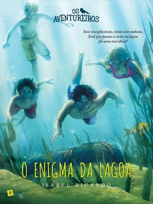 cover image of Os Aventureiros, o Enigma da Lagoa